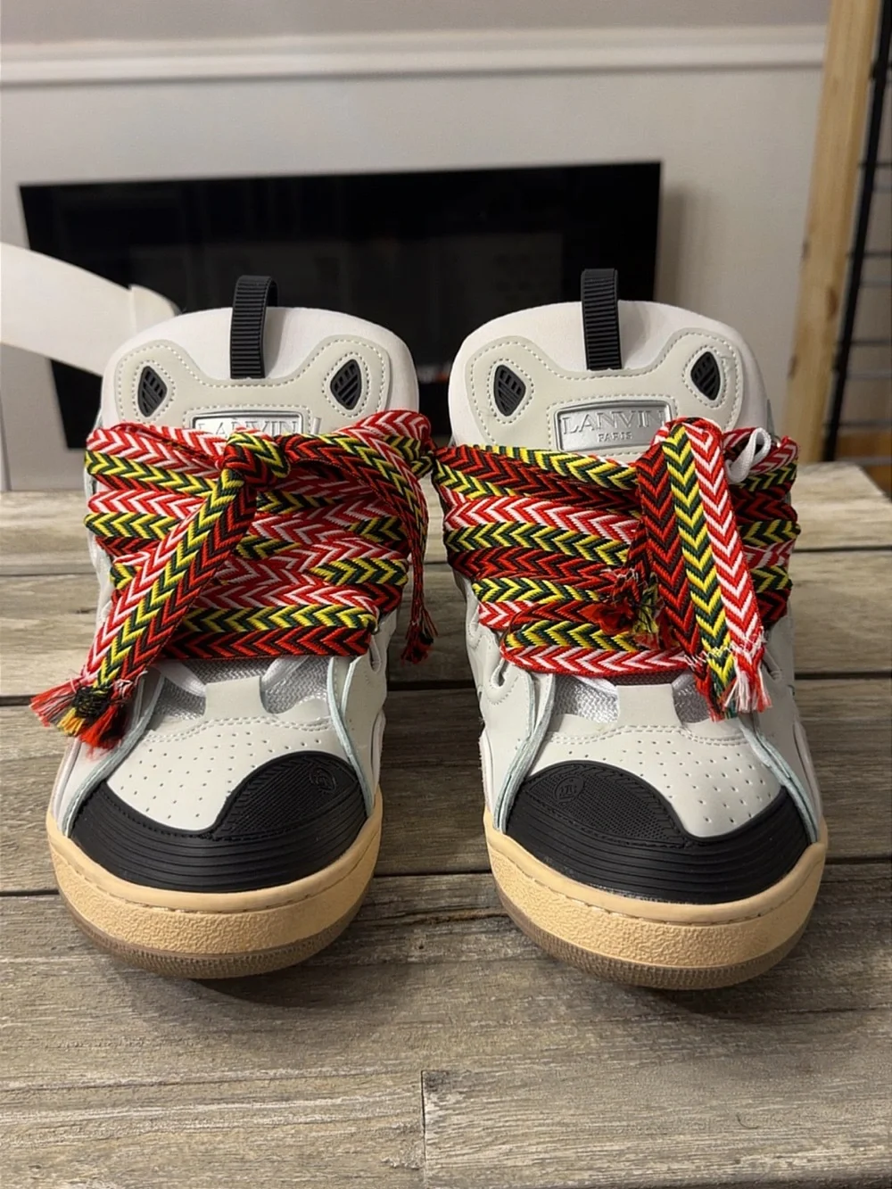 Lanvin Curb Sneakers